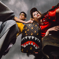 SPRAYGROUND® BACKPACK SUPER HOT FIRE SHARKS IN PARIS BACKPACK