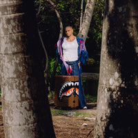 SPRAYGROUND® LUGGAGE SHARKS IN PARIS GRIN & GRIND FULL-SIZE LUGGAGE