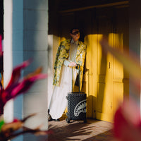 SPRAYGROUND® LUGGAGE NOIR FANG CARRY-ON LUGGAGE