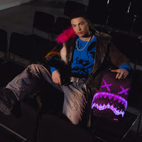 SPRAYGROUND® BACKPACK FIBER OPTICS PARTY SHARK BACKPACK