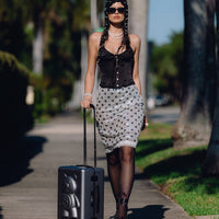 SPRAYGROUND® LUGGAGE MONEYBEAR VAULT: HARDSHELL CARRY-ON LUGGAGE