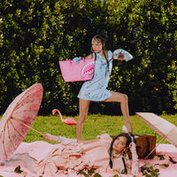 SHINOBI SHARKS IN PARIS (PINK) TOTE