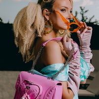 SPRAYGROUND® HANDBAG BABY BEAR BADDIE - HEARTBREAKER HANDBAG