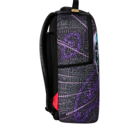 SPRAYGROUND® BACKPACK BLACK PANTHER OFFICIAL COLLAB - NEVER BACK DOWN BACKPACK
