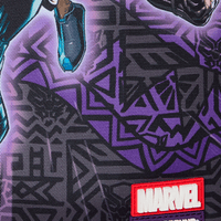 SPRAYGROUND® BACKPACK BLACK PANTHER OFFICIAL COLLAB - NEVER BACK DOWN BACKPACK