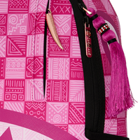 SPRAYGROUND® BACKPACK A.I. AFRICAN INTELLIGENCE THE SUNSET RESET BACKPACK - SANDFLOWER COLLAB