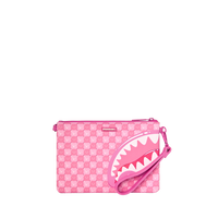 SPRAYGROUND® CROSSOVER CLUTCH SHINOBI SHARKS IN PARIS (PINK) CROSSOVER CLUTCH