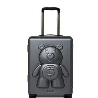 SPRAYGROUND® LUGGAGE MONEYBEAR VAULT: HARDSHELL CARRY-ON LUGGAGE