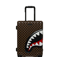SHARKS IN PARIS GRIN & GRIND CARRY-ON LUGGAGE