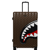 SPRAYGROUND® LUGGAGE SHARKS IN PARIS GRIN & GRIND FULL-SIZE LUGGAGE