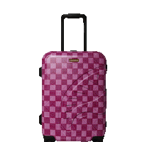 SPRAYGROUND® LUGGAGE A.I. AFRICAN INTELLIGENCE THE SUNSET RESET CARRY-ON LUGGAGE - SANDFLOWER COLLAB