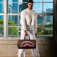 SPRAYGROUND® DUFFLE SHARKS IN PARIS GRIN & GRIND DUFFLE