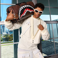 SPRAYGROUND® DUFFLE SHARKS IN PARIS GRIN & GRIND DUFFLE