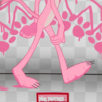 SPRAYGROUND® TOTE PINK PANTHER PAWPRINTS TOTE