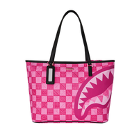 SPRAYGROUND® TOTE A.I. AFRICAN INTELLIGENCE THE SUNSET RESET TOTE - SANDFLOWER COLLAB