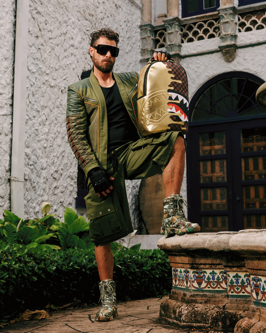 SPRAYGROUND® BACKPACK GOLDEN DYNASTY BACKPACK