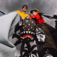SPRAYGROUND® BACKPACK SUPER HOT FIRE SHARKS IN PARIS BACKPACK