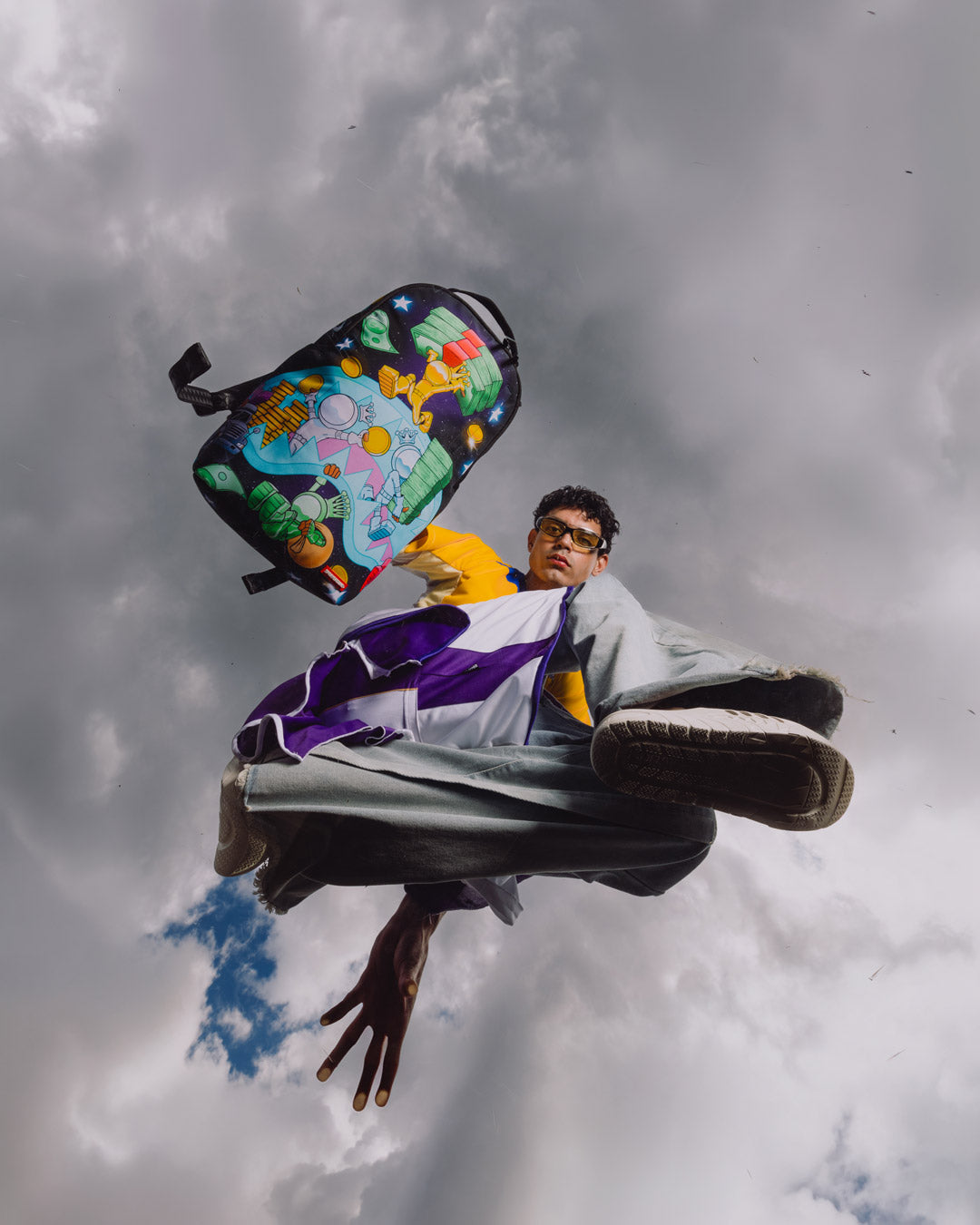 SPRAYGROUND® BACKPACK ASTRO CREW - SPACE STACKS BACKPACK