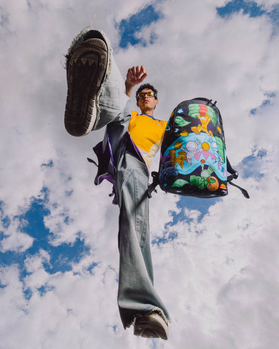 SPRAYGROUND® BACKPACK ASTRO CREW - SPACE STACKS BACKPACK