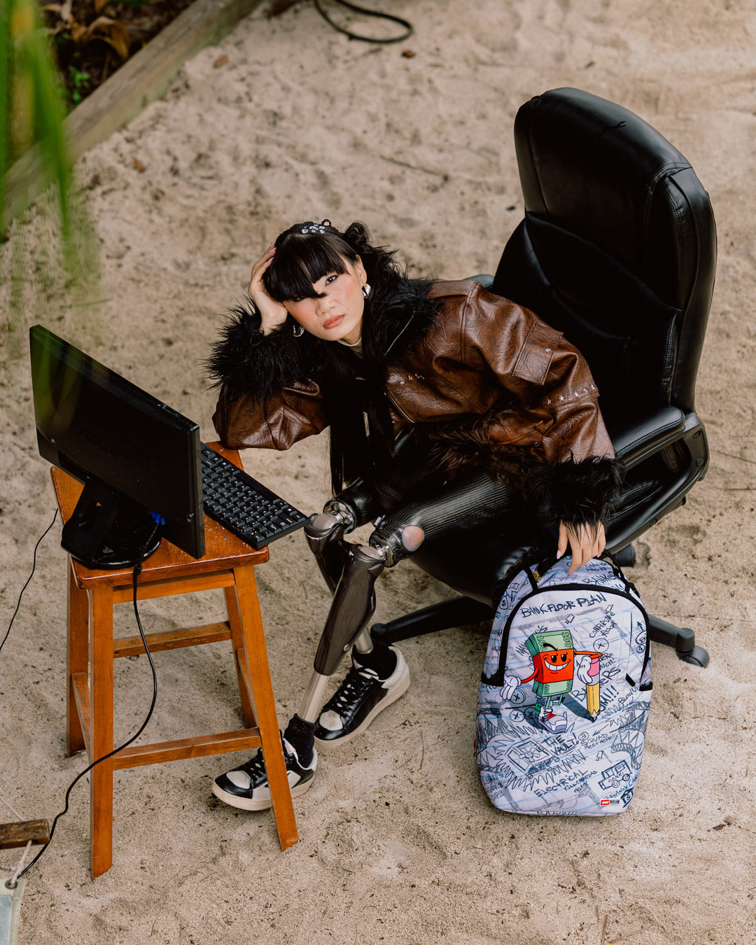 SPRAYGROUND® BACKPACK MONEY BOY SCHEMATICS BACKPACK