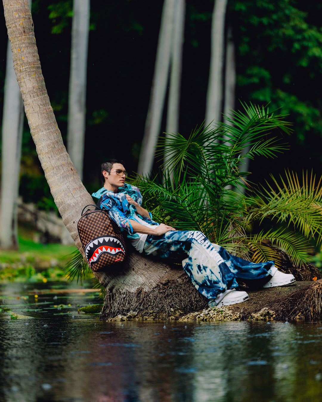 SPRAYGROUND® BACKPACK SHARKS IN PARIS GRIN & GRIND BACKPACK