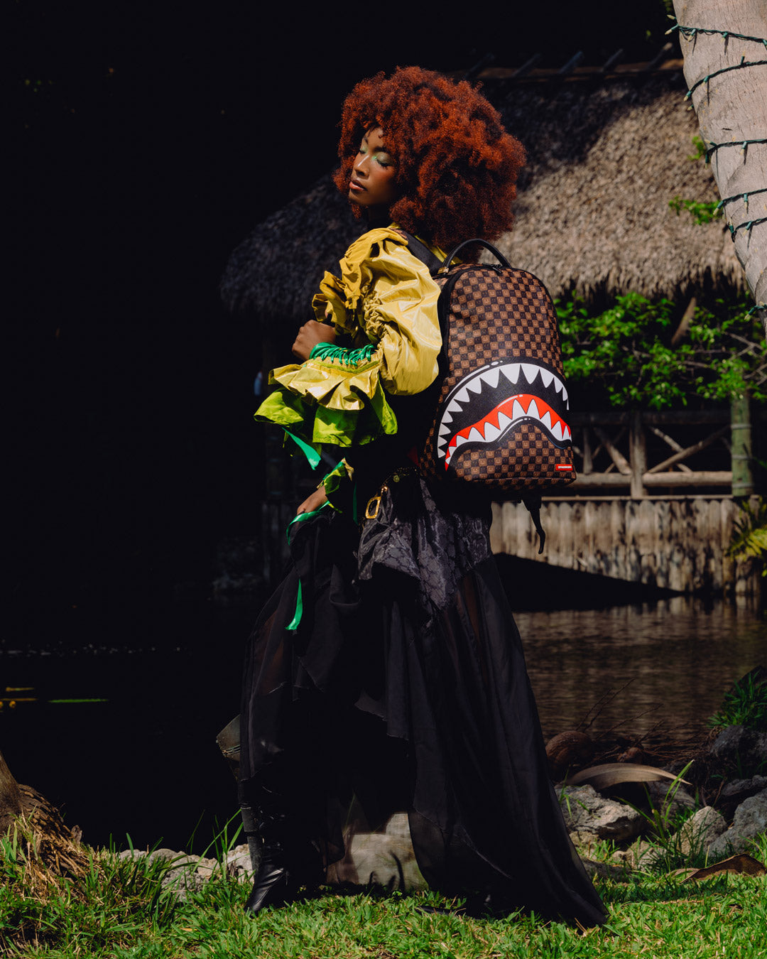 SPRAYGROUND® BACKPACK SHARKS IN PARIS GRIN & GRIND BACKPACK