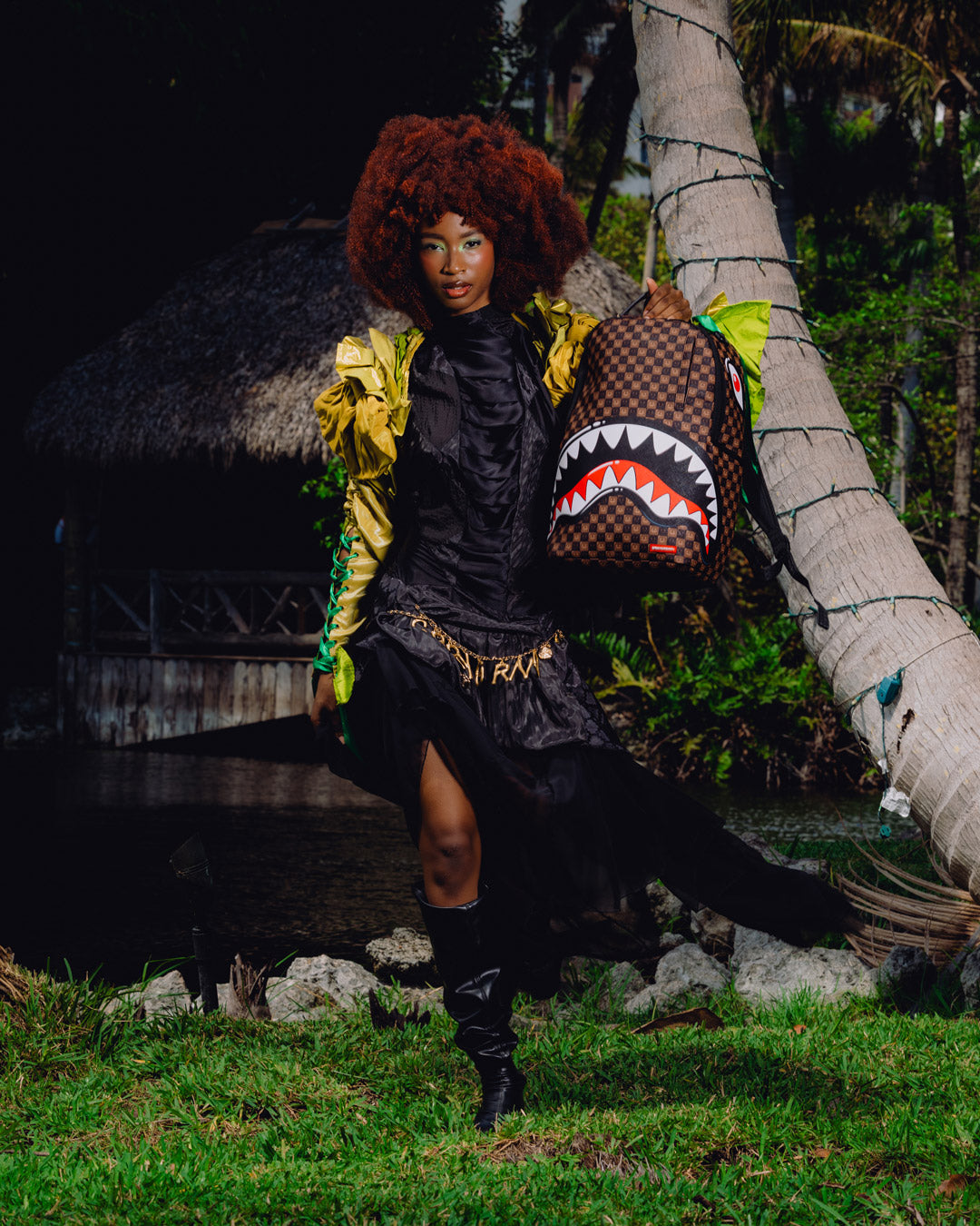 SPRAYGROUND® BACKPACK SHARKS IN PARIS GRIN & GRIND BACKPACK