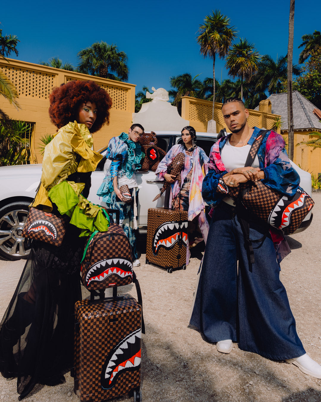 SPRAYGROUND® BACKPACK SHARKS IN PARIS GRIN & GRIND BACKPACK