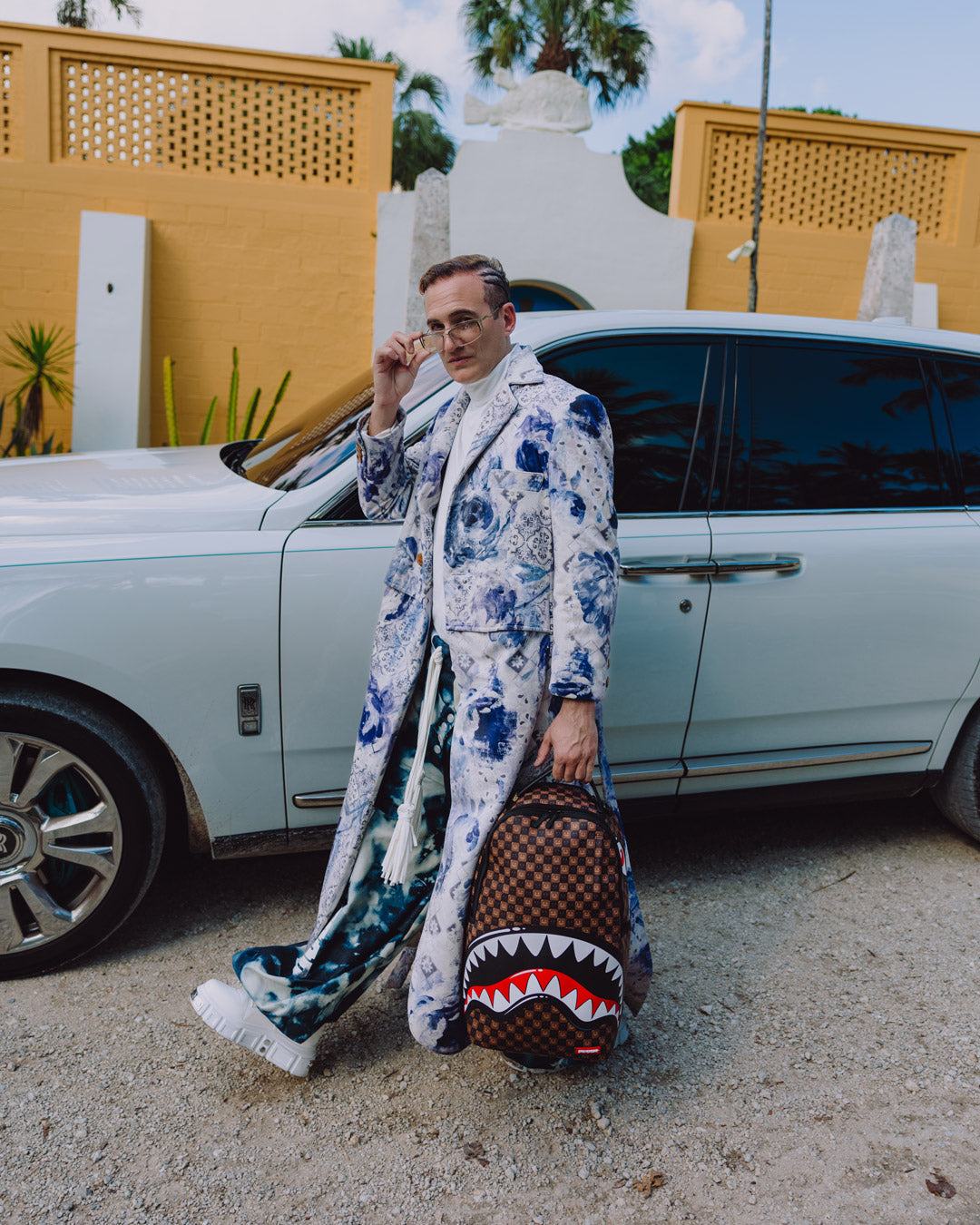 SPRAYGROUND® BACKPACK SHARKS IN PARIS GRIN & GRIND BACKPACK