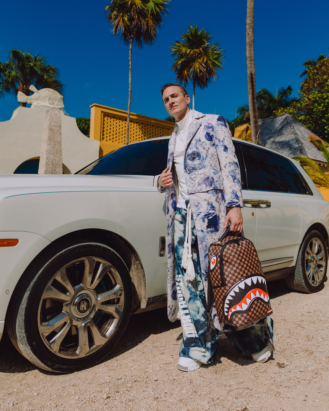 SPRAYGROUND® BACKPACK SHARKS IN PARIS GRIN & GRIND BACKPACK