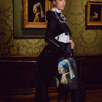 MAURITSHUIS MUSEUM SHARK PALETTE GIRL WITH A PEARL EARRING COLLAB BACKPACK