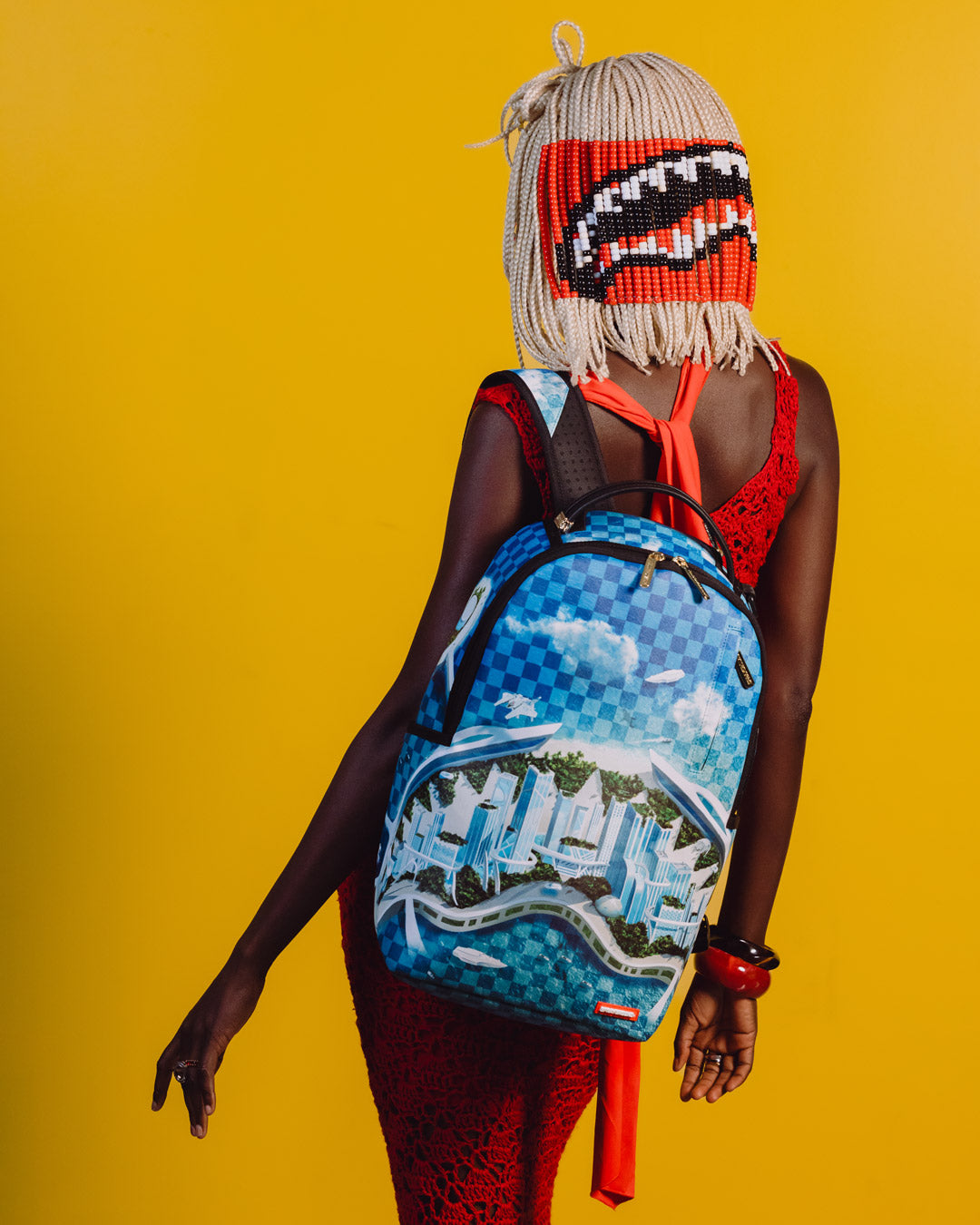 SPRAYGROUND® BACKPACK SHARK ISLAND SKYPORT FUTURE CITY BACKPACK