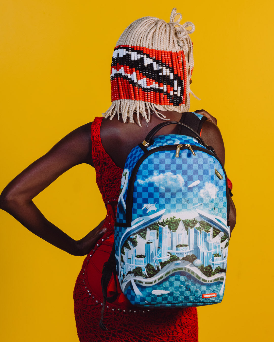 SPRAYGROUND® BACKPACK SHARK ISLAND SKYPORT FUTURE CITY BACKPACK
