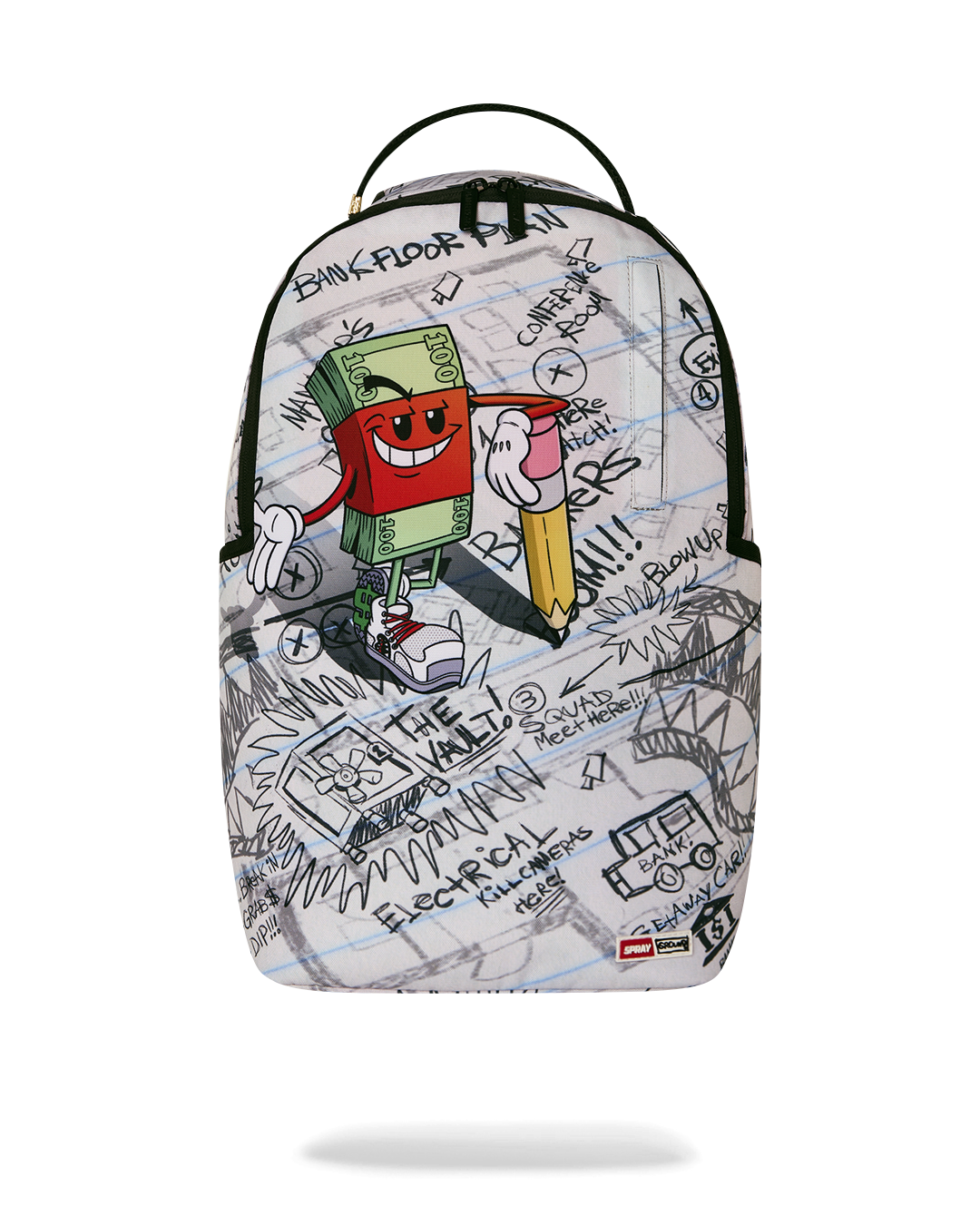 SPRAYGROUND® BACKPACK MONEY BOY SCHEMATICS BACKPACK