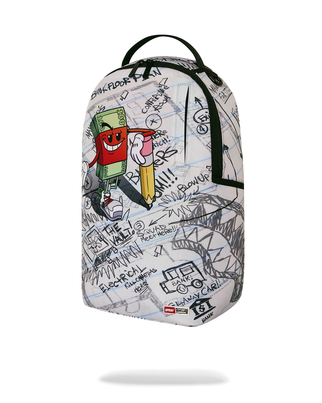 SPRAYGROUND® BACKPACK MONEY BOY SCHEMATICS BACKPACK
