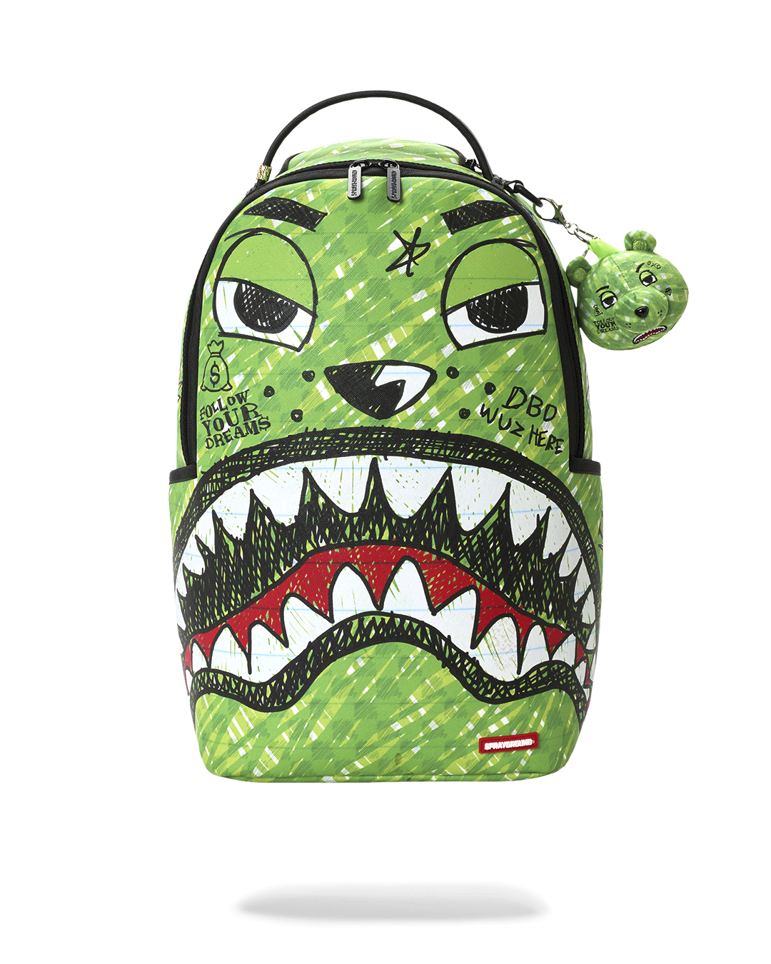 SPRAYGROUND® BACKPACK MONEYBEAR CHOMP & KEYCHAIN BACKPACK