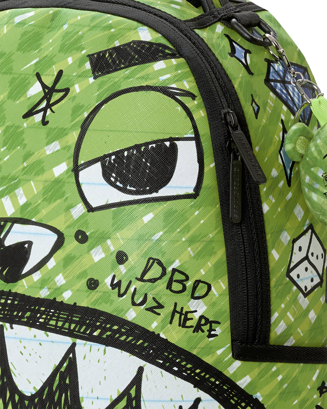SPRAYGROUND® BACKPACK MONEYBEAR CHOMP & KEYCHAIN BACKPACK