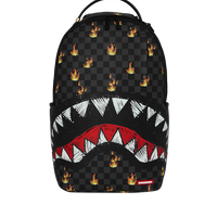 SPRAYGROUND® BACKPACK SUPER HOT FIRE SHARKS IN PARIS BACKPACK
