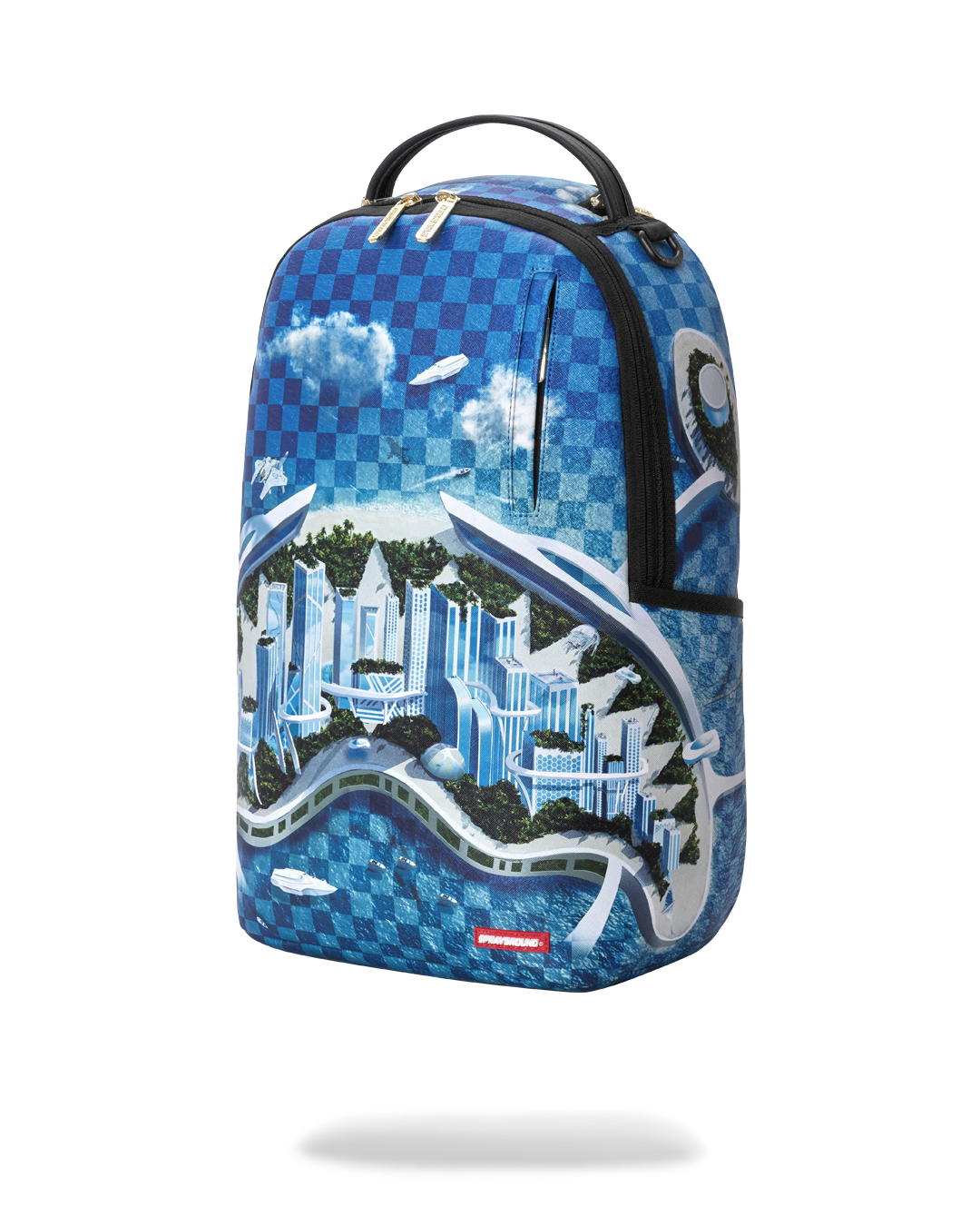 SPRAYGROUND® BACKPACK SHARK ISLAND SKYPORT FUTURE CITY BACKPACK