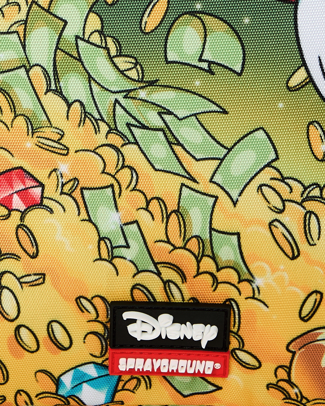 SPRAYGROUND® BACKPACK SCROOGE MCDUCK OFFICIAL COLLAB - MONEY COUNTER BACKPACK