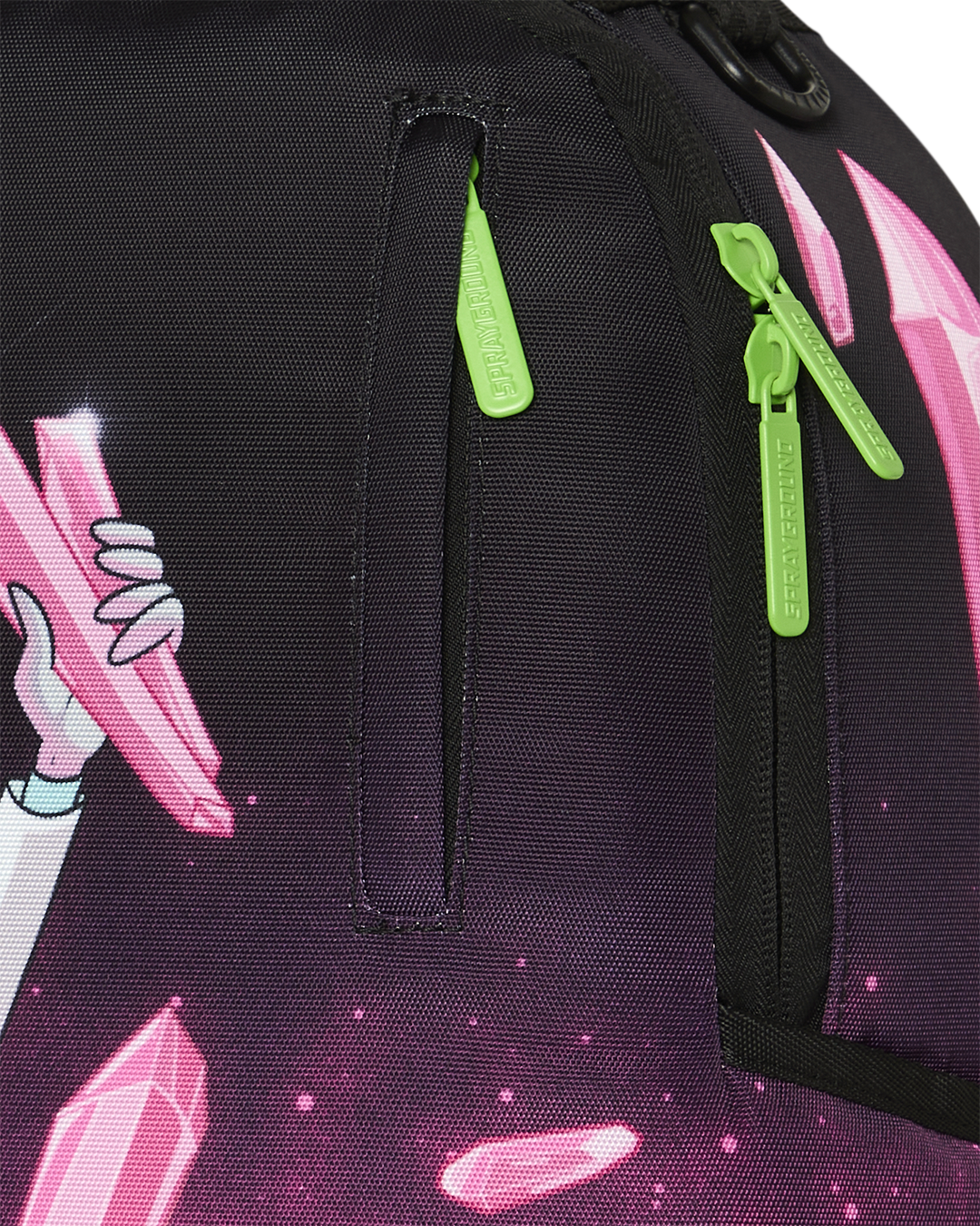 SPRAYGROUND® BACKPACK RICK AND MORTY - KALAXIAN CRYSTAL SHARK BACKPACK
