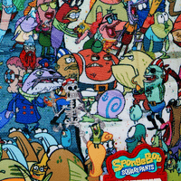 SPRAYGROUND® BACKPACK SPONGEBOB BIG OCEAN PARTY BACKPACK