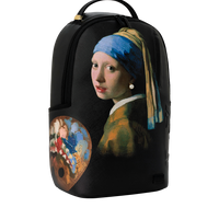 MAURITSHUIS MUSEUM SHARK PALETTE GIRL WITH A PEARL EARRING COLLAB BACKPACK