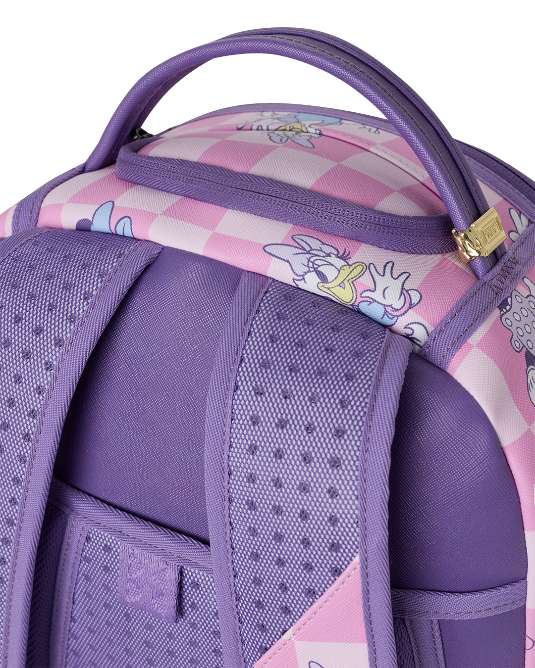 DISNEY MINNIE AND DAISY CHECKERS BACKPACK
