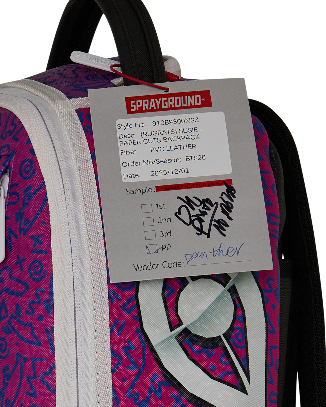 SPRAYGROUND® BACKPACK RUGRATS SUSIE PAPER HEARTS BACKPACK
