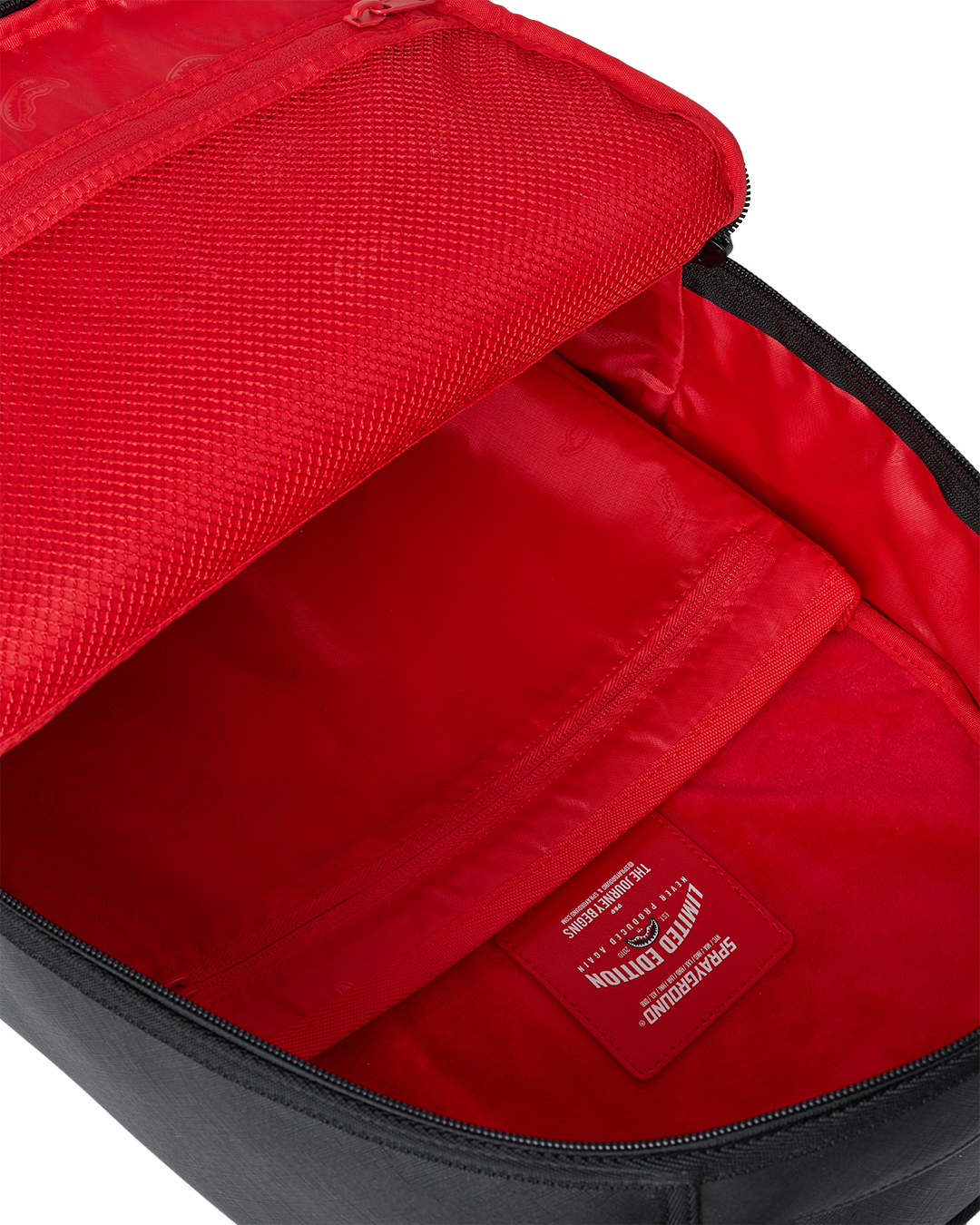SPRAYGROUND® BACKPACK SHARK CENTRAL - THREAD COUNT BACKPACK
