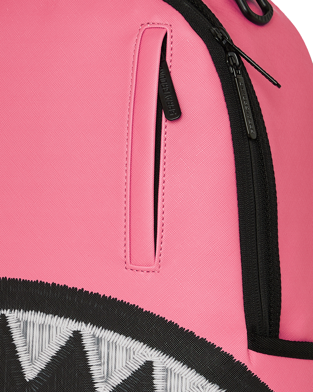 SHARK CENTRAL EMBROIDERED EFFECT BACKPACK