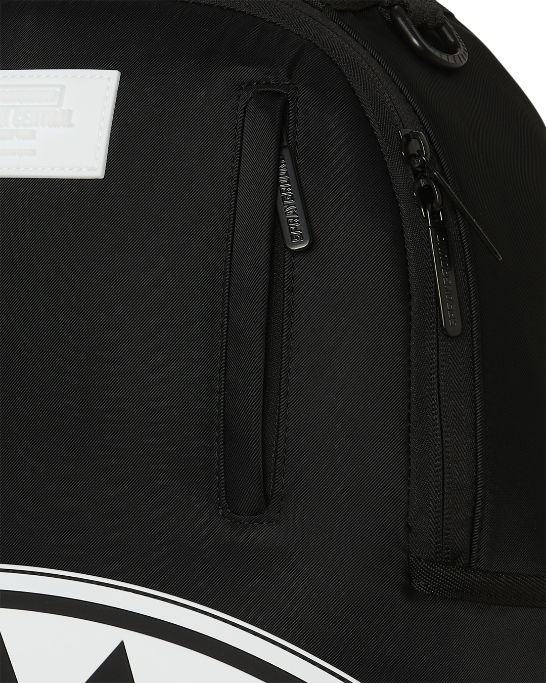 SPRAYGROUND® BACKPACK SHARK CENTRAL 2 - BLACK WHITE BACKPACK