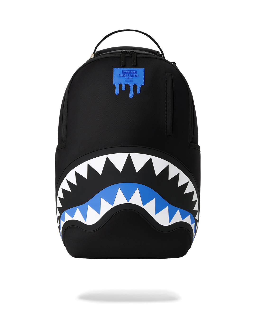 SPRAYGROUND® BACKPACK SHARK CENTRAL PASSPORT (BLUE) BACKPACK