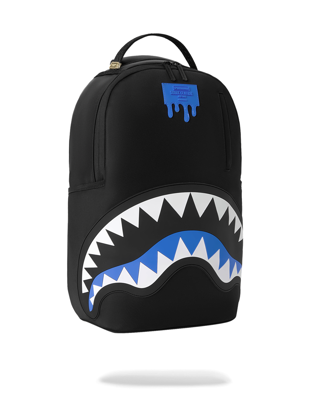 SPRAYGROUND® BACKPACK SHARK CENTRAL PASSPORT (BLUE) BACKPACK